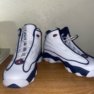 Jordan’s white and blue
